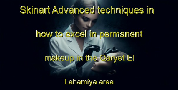 Skinart Advanced techniques in how to excel in permanent makeup in the Qaryet El Lahamiya area | PermanentmakeupTraining | PermanentmakeupClasses | SkinartTraining-Egypt