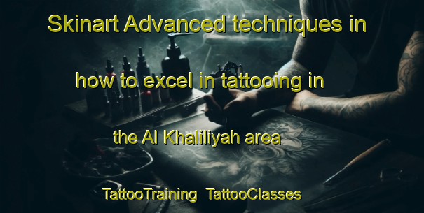 Skinart Advanced techniques in how to excel in tattooing in the Al Khaliliyah area | TattooTraining | TattooClasses | SkinartTraining-Egypt