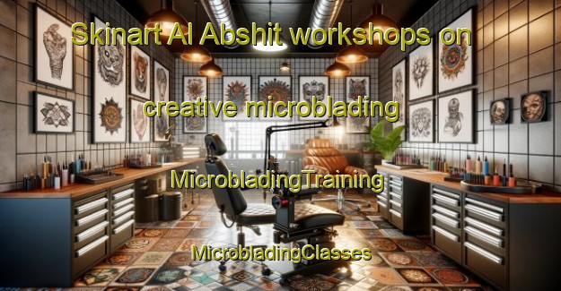 Skinart Al Abshit workshops on creative microblading | #MicrobladingTraining #MicrobladingClasses #SkinartTraining-Egypt