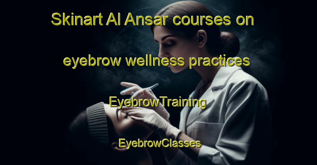 Skinart Al Ansar courses on eyebrow wellness practices | EyebrowTraining | EyebrowClasses | SkinartTraining-Egypt
