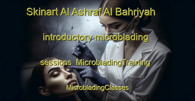 Skinart Al Ashraf Al Bahriyah introductory microblading sessions | #MicrobladingTraining #MicrobladingClasses #SkinartTraining-Egypt