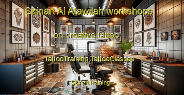 Skinart Al Atawilah workshops on creative tattoo | #TattooTraining #TattooClasses #SkinartTraining-Egypt