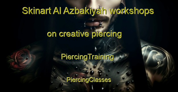 Skinart Al Azbakiyah workshops on creative piercing | #PiercingTraining #PiercingClasses #SkinartTraining-Egypt