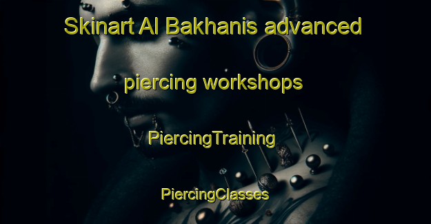 Skinart Al Bakhanis advanced piercing workshops | #PiercingTraining #PiercingClasses #SkinartTraining-Egypt