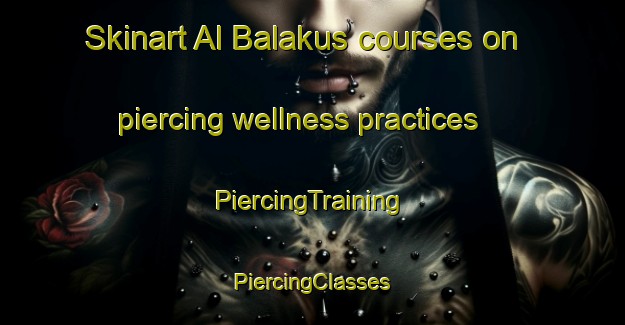 Skinart Al Balakus courses on piercing wellness practices | #PiercingTraining #PiercingClasses #SkinartTraining-Egypt