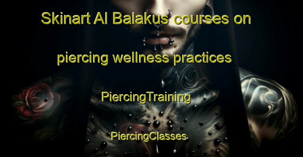 Skinart Al Balakus courses on piercing wellness practices | PiercingTraining | PiercingClasses | SkinartTraining-Egypt
