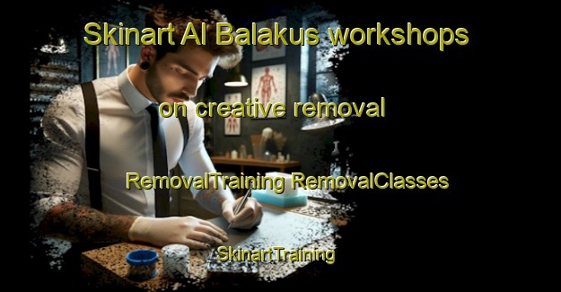 Skinart Al Balakus workshops on creative removal | #RemovalTraining #RemovalClasses #SkinartTraining-Egypt