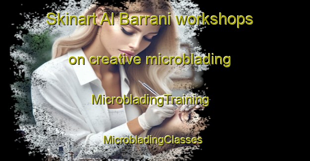 Skinart Al Barrani workshops on creative microblading | MicrobladingTraining | MicrobladingClasses | SkinartTraining-Egypt