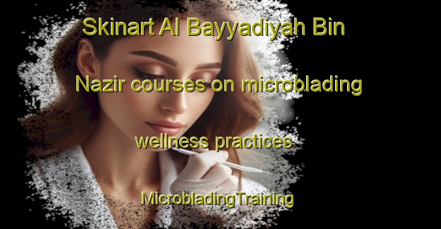 Skinart Al Bayyadiyah Bin Nazir courses on microblading wellness practices | #MicrobladingTraining #MicrobladingClasses #SkinartTraining-Egypt