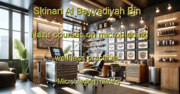 Skinart Al Bayyadiyah Bin Nazir courses on microblading wellness practices | #MicrobladingTraining #MicrobladingClasses #SkinartTraining-Egypt