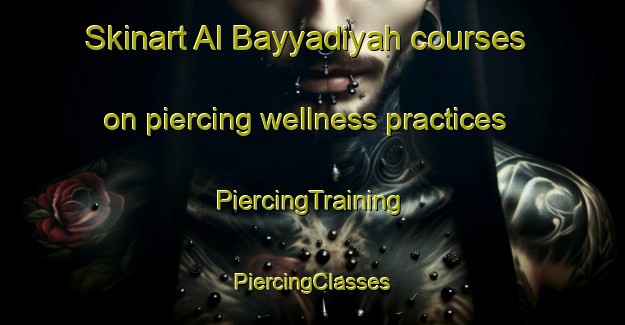 Skinart Al Bayyadiyah courses on piercing wellness practices | #PiercingTraining #PiercingClasses #SkinartTraining-Egypt