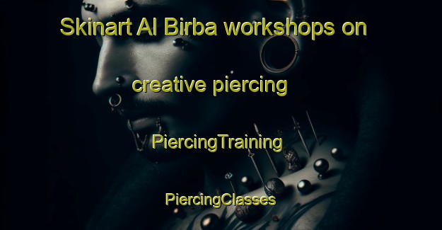 Skinart Al Birba workshops on creative piercing | #PiercingTraining #PiercingClasses #SkinartTraining-Egypt