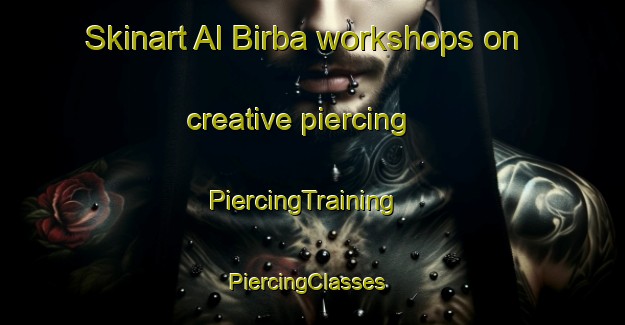 Skinart Al Birba workshops on creative piercing | PiercingTraining | PiercingClasses | SkinartTraining-Egypt