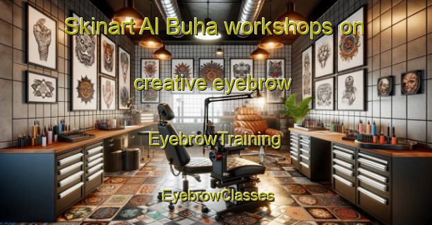Skinart Al Buha workshops on creative eyebrow | EyebrowTraining | EyebrowClasses | SkinartTraining-Egypt
