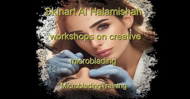 Skinart Al Halamishah workshops on creative microblading | #MicrobladingTraining #MicrobladingClasses #SkinartTraining-Egypt