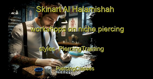 Skinart Al Halamishah workshops on niche piercing styles | PiercingTraining | PiercingClasses | SkinartTraining-Egypt