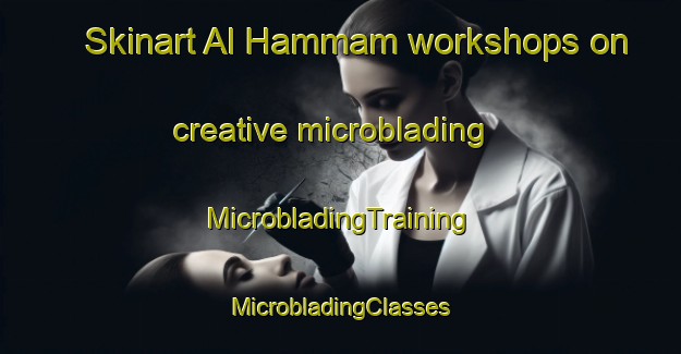 Skinart Al Hammam workshops on creative microblading | #MicrobladingTraining #MicrobladingClasses #SkinartTraining-Egypt