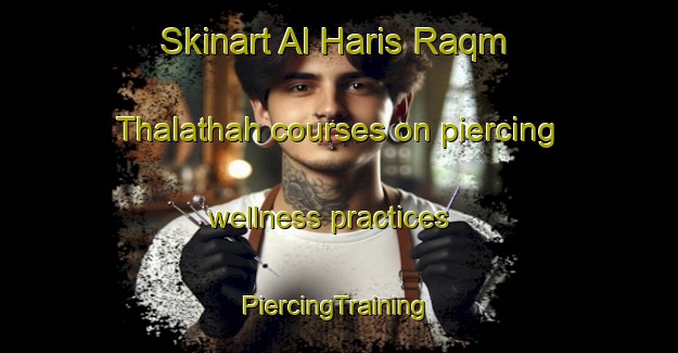 Skinart Al Haris Raqm Thalathah courses on piercing wellness practices | #PiercingTraining #PiercingClasses #SkinartTraining-Egypt