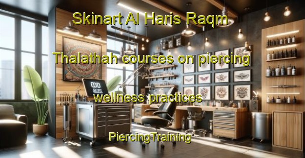 Skinart Al Haris Raqm Thalathah courses on piercing wellness practices | #PiercingTraining #PiercingClasses #SkinartTraining-Egypt