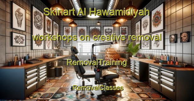 Skinart Al Hawamidiyah workshops on creative removal | RemovalTraining | RemovalClasses | SkinartTraining-Egypt