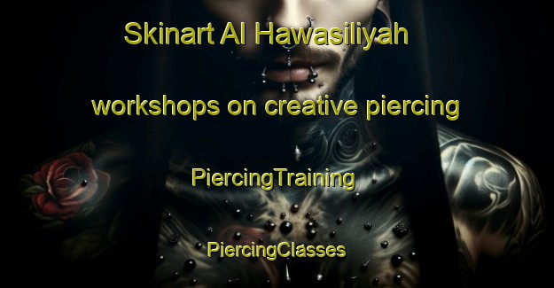 Skinart Al Hawasiliyah workshops on creative piercing | #PiercingTraining #PiercingClasses #SkinartTraining-Egypt