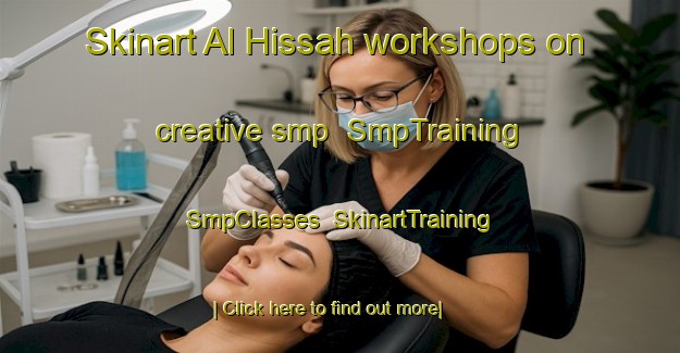 Skinart Al Hissah workshops on creative smp | SmpTraining | SmpClasses | SkinartTraining-Egypt