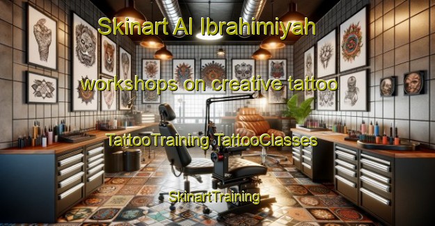 Skinart Al Ibrahimiyah workshops on creative tattoo | #TattooTraining #TattooClasses #SkinartTraining-Egypt