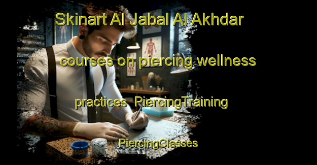 Skinart Al Jabal Al Akhdar courses on piercing wellness practices | #PiercingTraining #PiercingClasses #SkinartTraining-Egypt