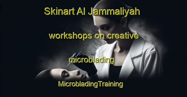 Skinart Al Jammaliyah workshops on creative microblading | MicrobladingTraining | MicrobladingClasses | SkinartTraining-Egypt