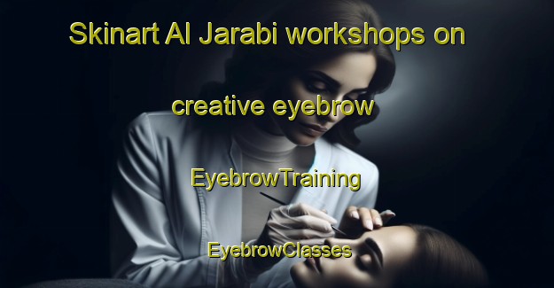 Skinart Al Jarabi workshops on creative eyebrow | EyebrowTraining | EyebrowClasses | SkinartTraining-Egypt