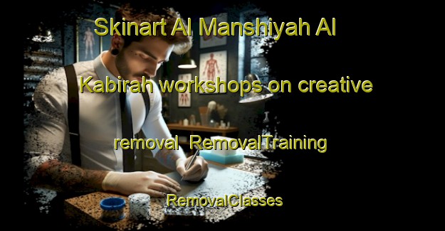 Skinart Al Manshiyah Al Kabirah workshops on creative removal | RemovalTraining | RemovalClasses | SkinartTraining-Egypt