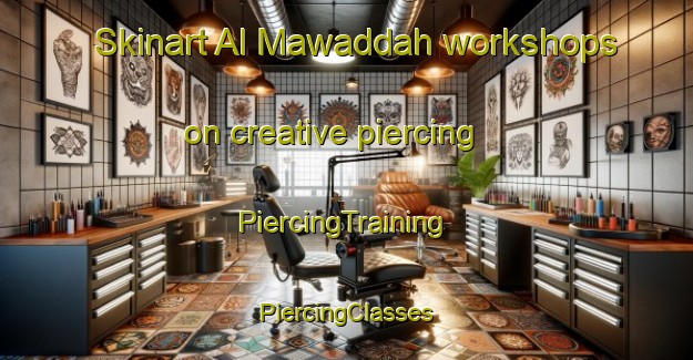 Skinart Al Mawaddah workshops on creative piercing | #PiercingTraining #PiercingClasses #SkinartTraining-Egypt