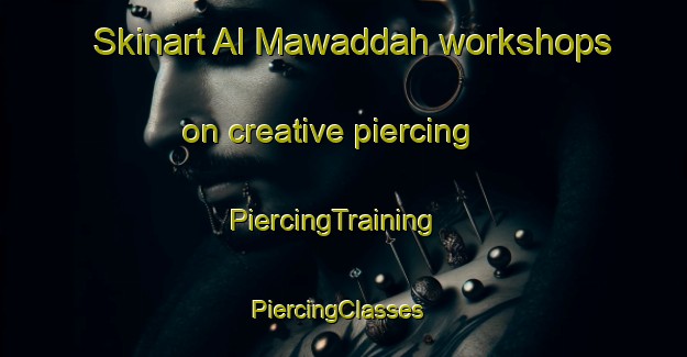 Skinart Al Mawaddah workshops on creative piercing | PiercingTraining | PiercingClasses | SkinartTraining-Egypt