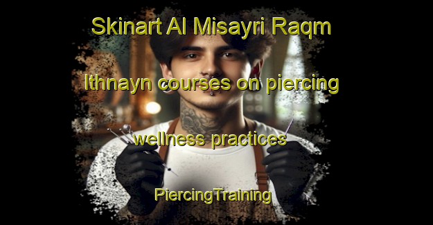 Skinart Al Misayri Raqm Ithnayn courses on piercing wellness practices | #PiercingTraining #PiercingClasses #SkinartTraining-Egypt