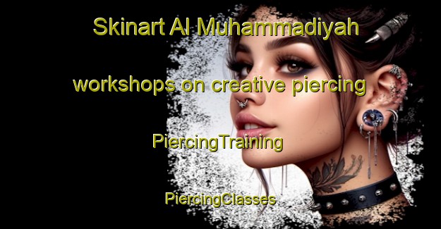 Skinart Al Muhammadiyah workshops on creative piercing | #PiercingTraining #PiercingClasses #SkinartTraining-Egypt