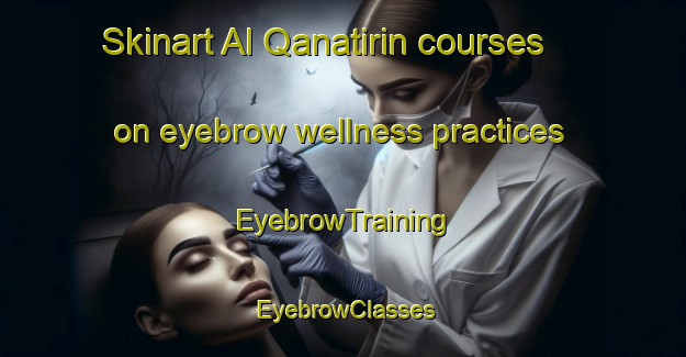 Skinart Al Qanatirin courses on eyebrow wellness practices | EyebrowTraining | EyebrowClasses | SkinartTraining-Egypt