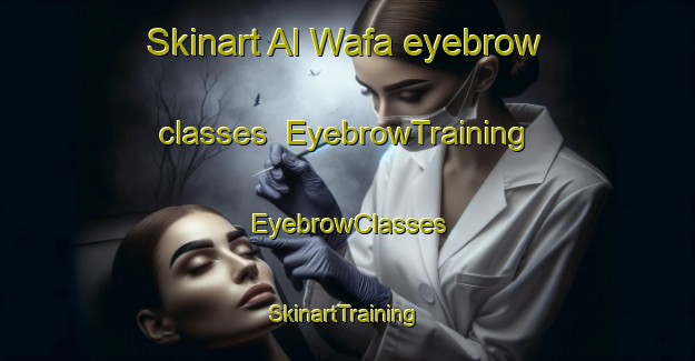 Skinart Al Wafa eyebrow classes | EyebrowTraining | EyebrowClasses | SkinartTraining-Egypt