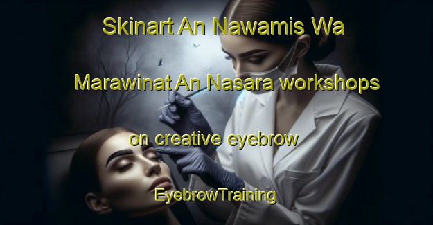 Skinart An Nawamis Wa Marawinat An Nasara workshops on creative eyebrow | EyebrowTraining | EyebrowClasses | SkinartTraining-Egypt