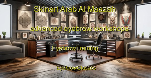 Skinart Arab Al Maazah advanced eyebrow workshops | EyebrowTraining | EyebrowClasses | SkinartTraining-Egypt