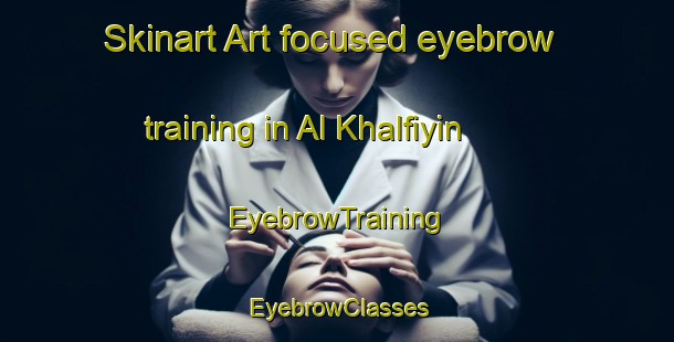 Skinart Art-focused eyebrow training in Al Khalfiyin | EyebrowTraining | EyebrowClasses | SkinartTraining-Egypt