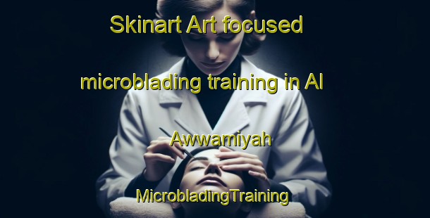 Skinart Art-focused microblading training in Al Awwamiyah | #MicrobladingTraining #MicrobladingClasses #SkinartTraining-Egypt