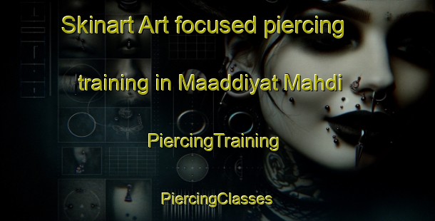 Skinart Art-focused piercing training in Maaddiyat Mahdi | #PiercingTraining #PiercingClasses #SkinartTraining-Egypt