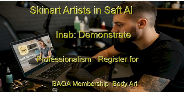 Skinart Artists in Saft Al Inab: Demonstrate Professionalism - Register for BAQA Membership | Body Art Qualification Authority | BAQA-Egypt
