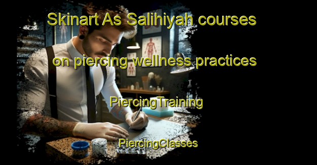 Skinart As Salihiyah courses on piercing wellness practices | #PiercingTraining #PiercingClasses #SkinartTraining-Egypt