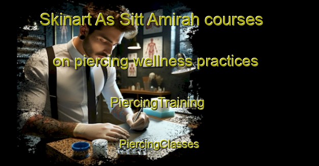 Skinart As Sitt Amirah courses on piercing wellness practices | #PiercingTraining #PiercingClasses #SkinartTraining-Egypt