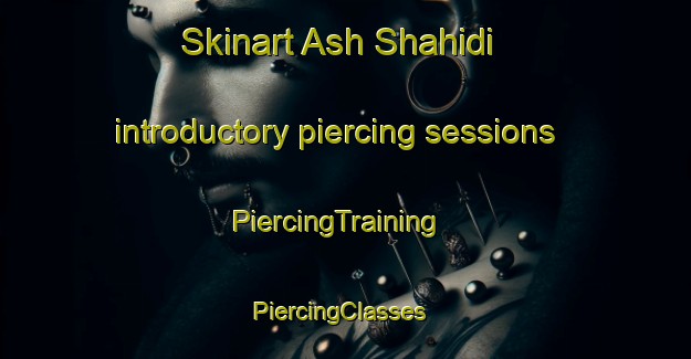 Skinart Ash Shahidi introductory piercing sessions | PiercingTraining | PiercingClasses | SkinartTraining-Egypt