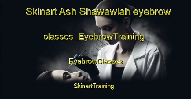 Skinart Ash Shawawlah eyebrow classes | EyebrowTraining | EyebrowClasses | SkinartTraining-Egypt