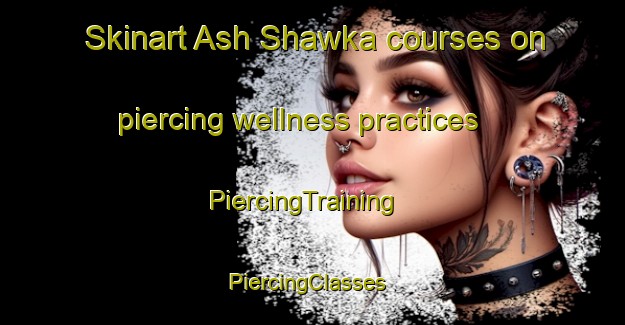 Skinart Ash Shawka courses on piercing wellness practices | PiercingTraining | PiercingClasses | SkinartTraining-Egypt