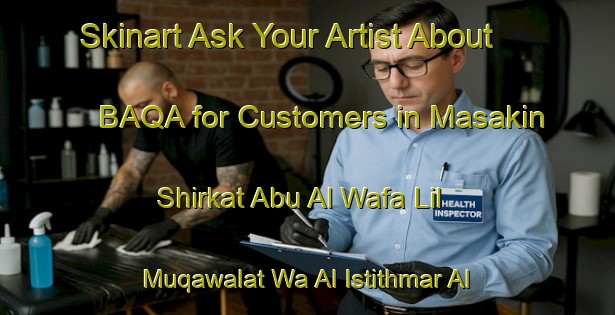 Skinart Ask Your Artist About BAQA for Customers in Masakin Shirkat Abu Al Wafa Lil Muqawalat Wa Al Istithmar Al Aqari - Support Higher Standards | Body Art Qualification Authority | BAQA-Egypt