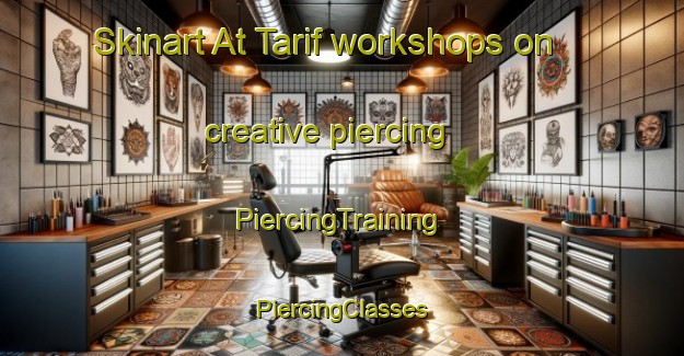 Skinart At Tarif workshops on creative piercing | #PiercingTraining #PiercingClasses #SkinartTraining-Egypt